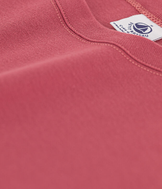 Women's Iconic Cotton Round Neck T-Shirt pink