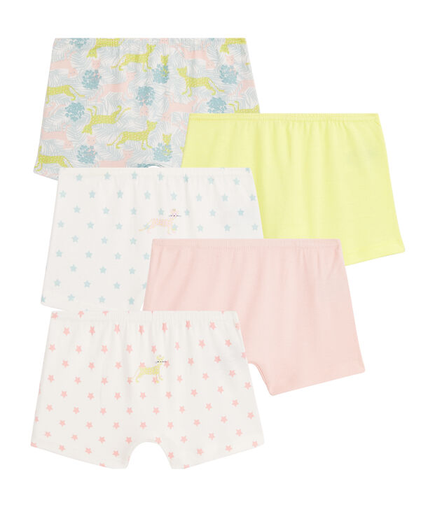 Girls' Hipsters - 5-Piece Set multicolor