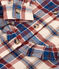 Girls' Checked Flannel Blouse AVALANCHE white/MULTICO