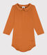 Babies' Long-Sleeved Cotton Bodysuit With Collar
