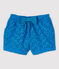 Baby Girls' Shorts with Eyelet Embroidery MYKONOS blue