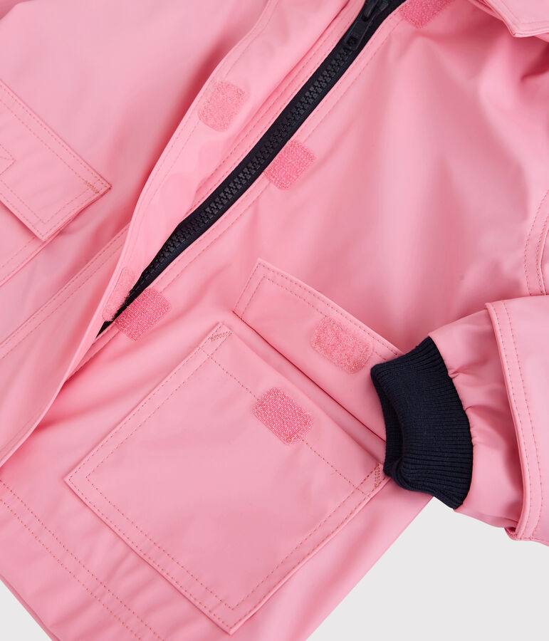 Babies' Iconic Raincoat pink