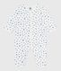 Babies' printed cotton footless pyjama suit