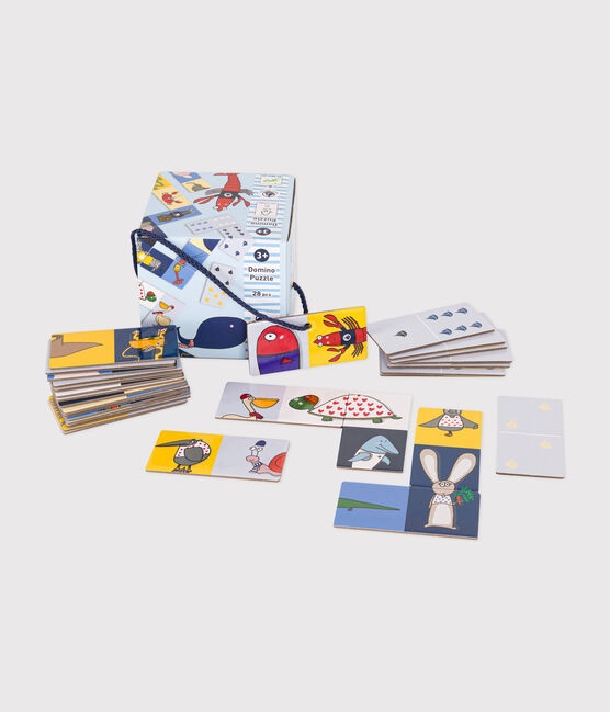 Domino-Puzzle Game – Djeco x Petit Bateau variante 1