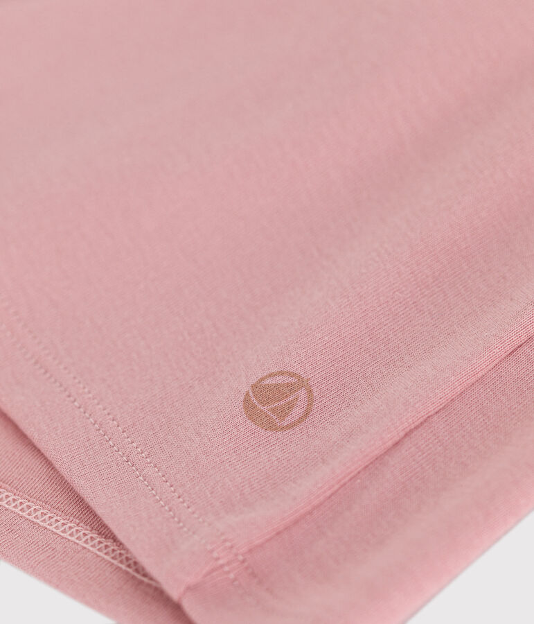 Women's Iconic T-shirt in plain cotton pink