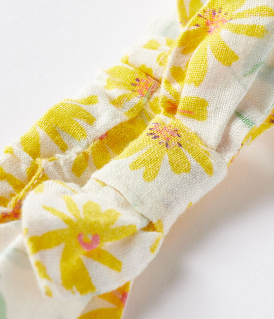 Hair band for baby girls MARSHMALLOW white/MULTICO white
