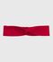 Children's corduroy hairband TERKUIT red