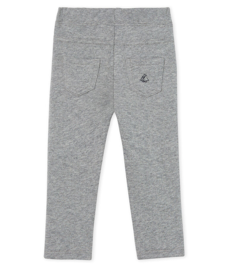 Baby Boys' Warm Fleece Trousers SUBWAY CHINE grey
