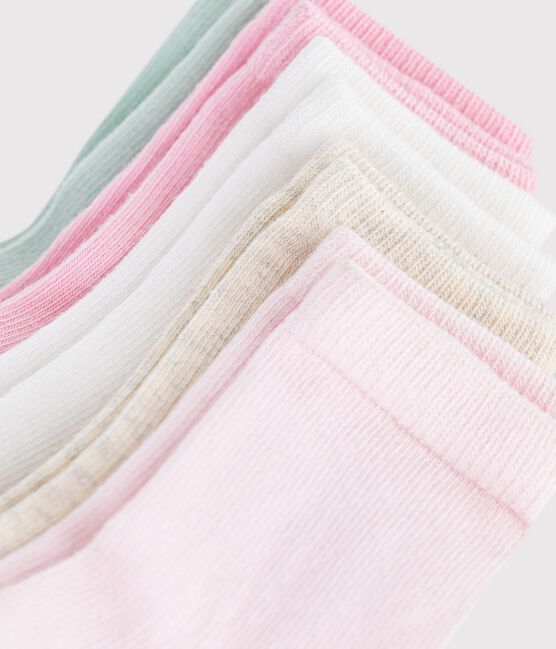 Babies' plain cotton socks - 5-pack variante 2