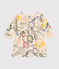 Babies' long-sleeved dress AVALANCHE white/MULTICO
