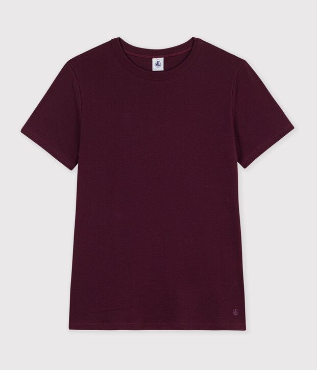 Women's short-sleeved plain cotton T-shirt MOON