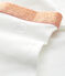 Girls' Jersey Cropped Lycra Leggings MARSHMALLOW white