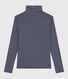 The Iconic cotton polo neck top for women