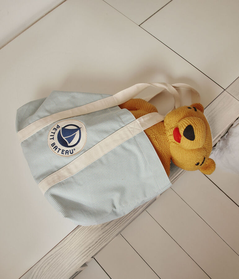 Cotton beach bag multicolor