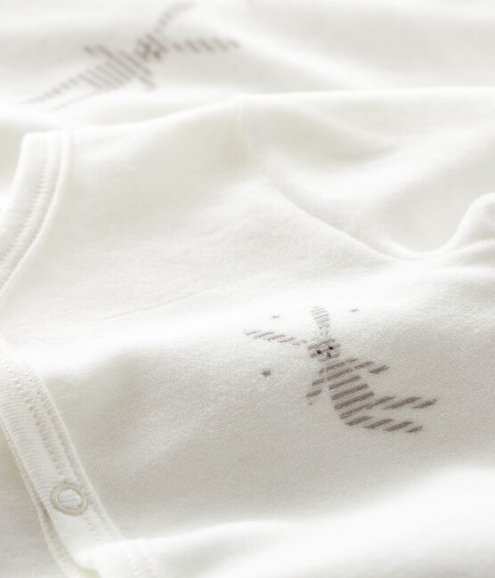 Babies' velour sleepsuit - Set of 2 variante 1