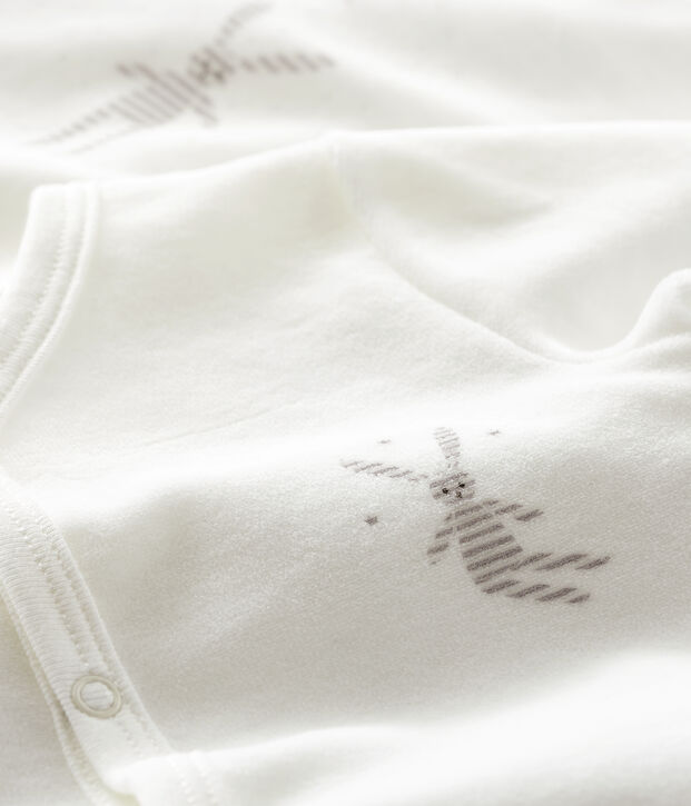 Babies' velour sleepsuit - Set of 2 multicolor