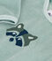 Babies' velour pyjamas PAUL green