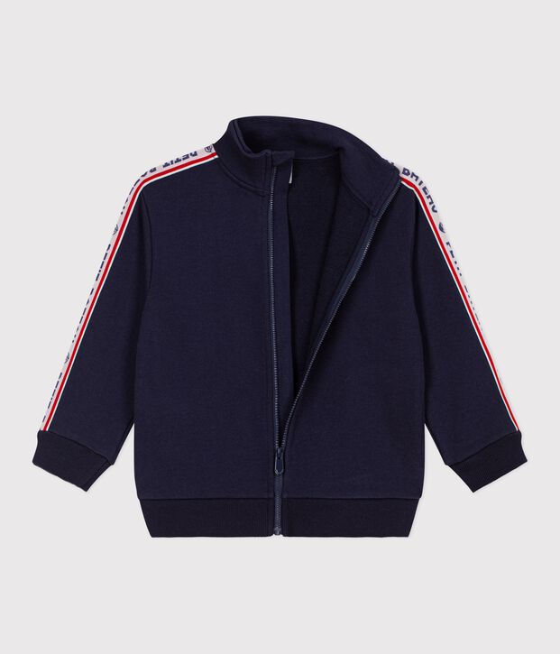 Children's zip-up cotton sweatshirt SMOKING