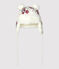 Babies' Waterproof Chapka MARSHMALLOW white/MULTICO white