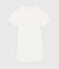 Baby Boys' Bodysuit with Polo Shirt Collar MARSHMALLOW white