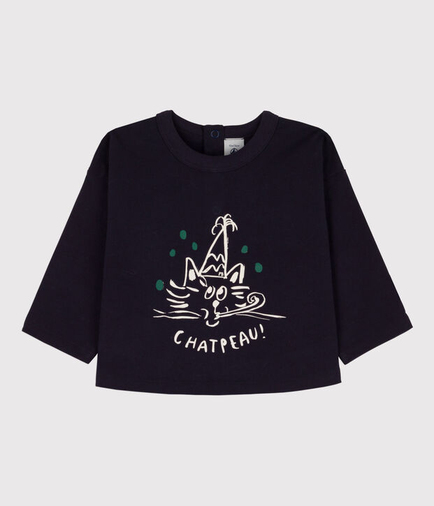 Babies' Long-Sleeved cotton T-shirt SMOKING