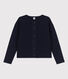 Women's Quilted Tube Knit Cardigan