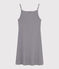 Women's Striped Babydoll Nightdress SMOKING blue/MARSHMALLOW white