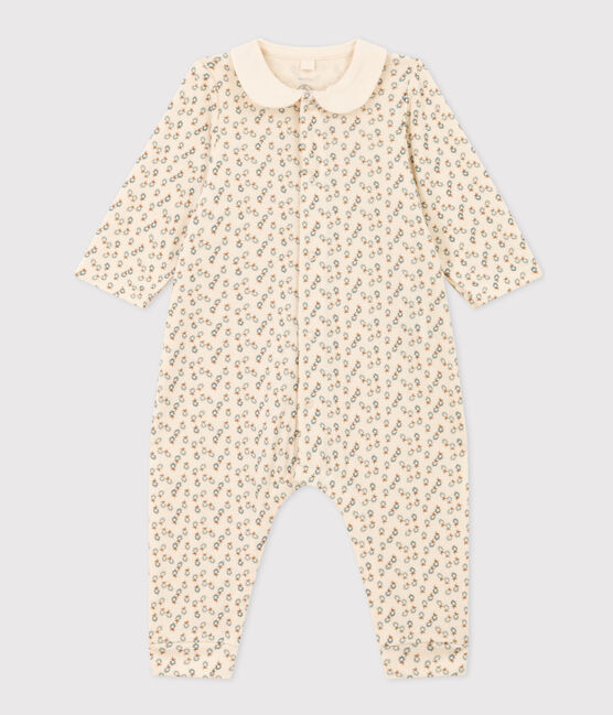Babies' Floral Jumpsuit AVALANCHE white/MULTICO