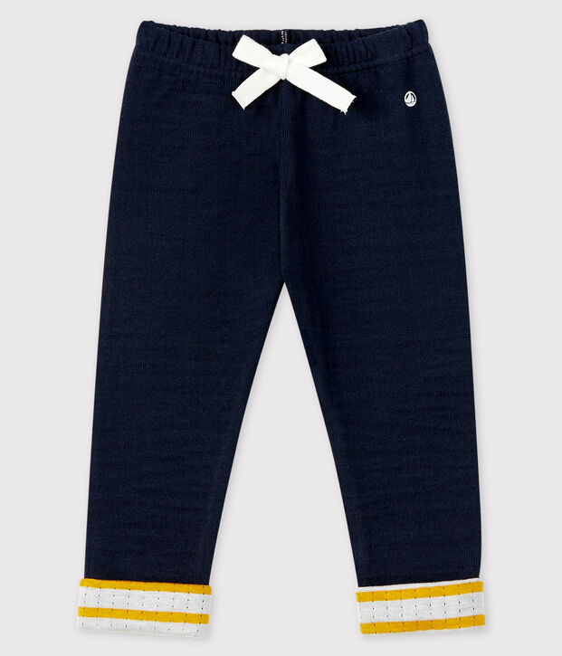 Baby boy's tubular knit trousers SMOKING