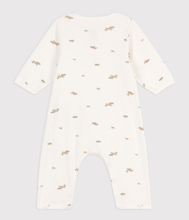 Printed Cotton Bodyjama white/multicolor