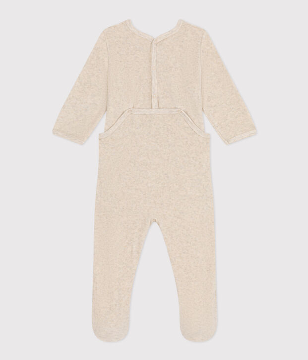 Babies' Velour Gondola Pyjamas MONTELIMAR CHINE