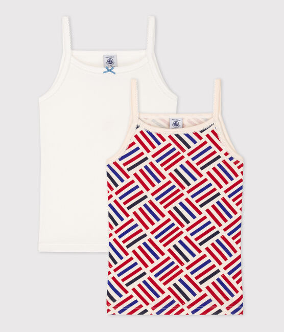 Girls' Cotton Vests - 2-Pack variante 1