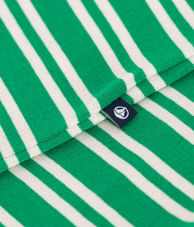 Babies' Jersey Playsuit green/ecru