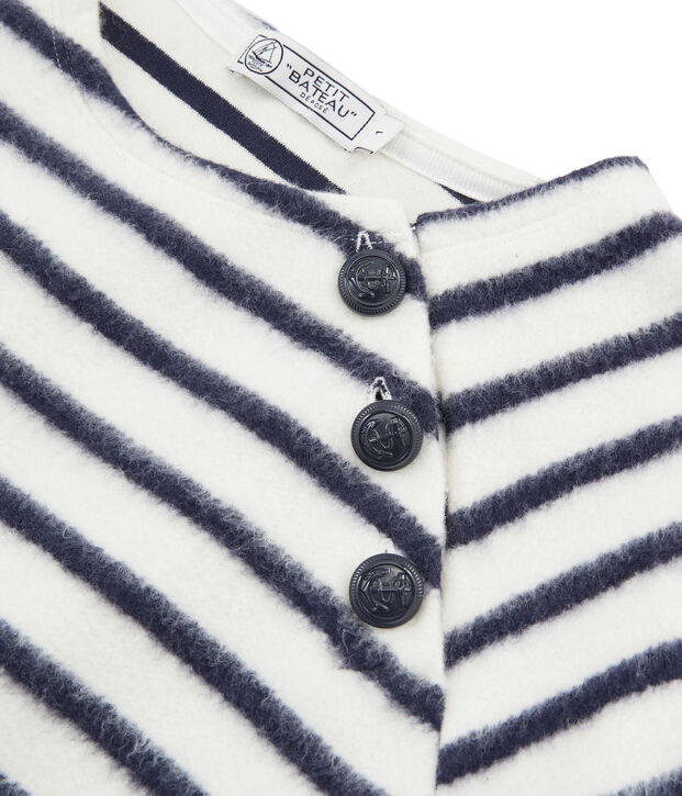 Women's Super Soft Sailor Top white/blue