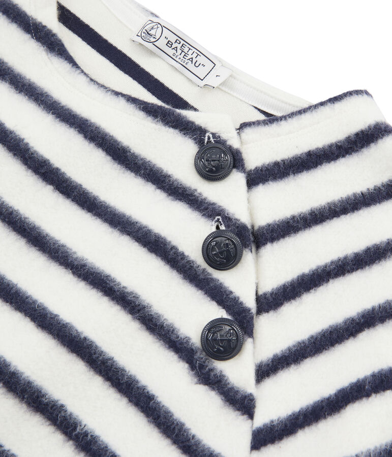 Women's Super Soft Sailor Top white/blue