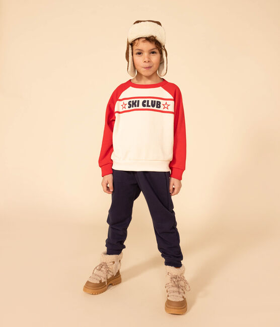 Boys' fleece sweatshirt AVALANCHE /CORRIDA