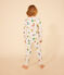 Children's Cotton Animal Pattern Print Pyjamas AVALANCHE white/MULTICO