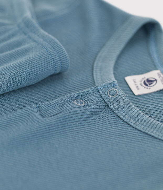 Children's Unisex Cotton/Lyocell Pyjamas blue