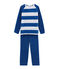 Little boy's pyjamas LIMOGES blue/POUSSIERE grey