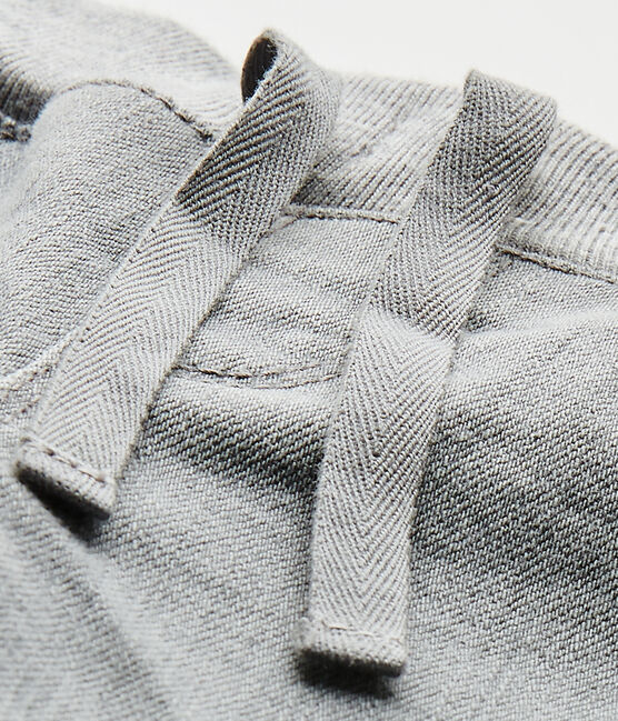 Baby boy's denim pants Gris grey