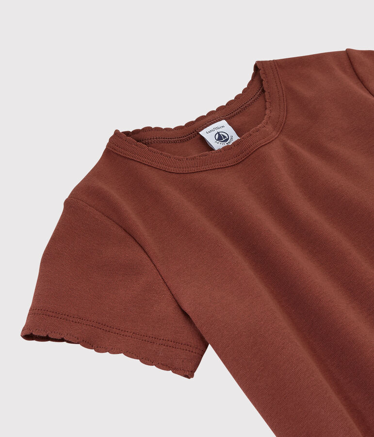 Children's Unisex Iconic Cotton T-Shirt orange