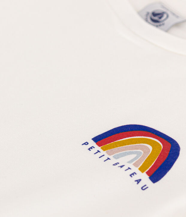 Girls' Lightweight Jersey T-Shirt white