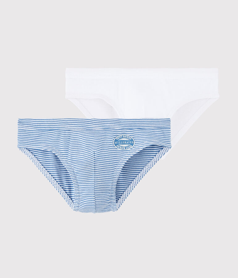 Boys' Organic Cotton Briefs - 2-Pack multicolor