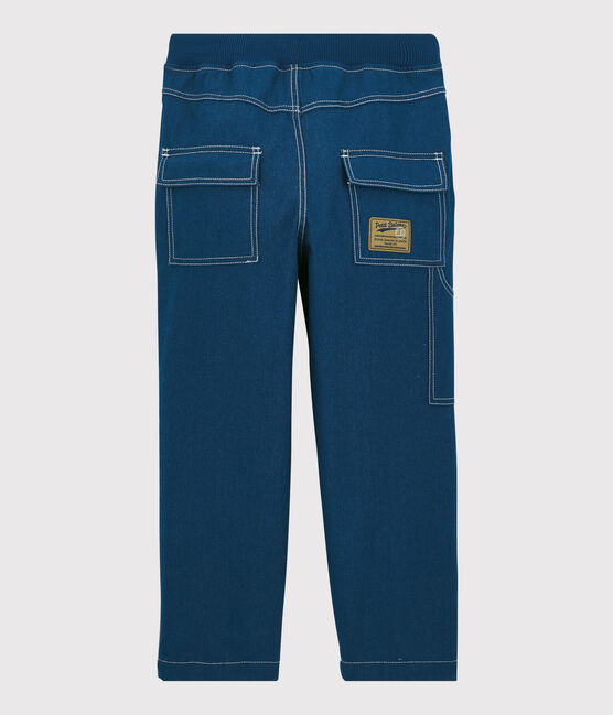 Boys' Regular Serge Trousers MAJOR blue