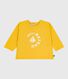 Long-sleeved cotton baby t-shirt