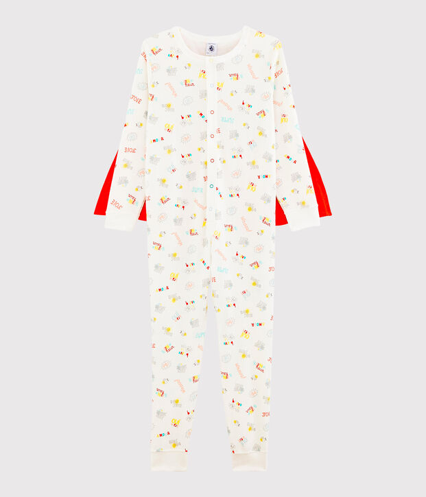 Boys' Fancy Dress Jumpsuit white/multicolor