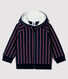 Baby boy's hooded sweatshirt