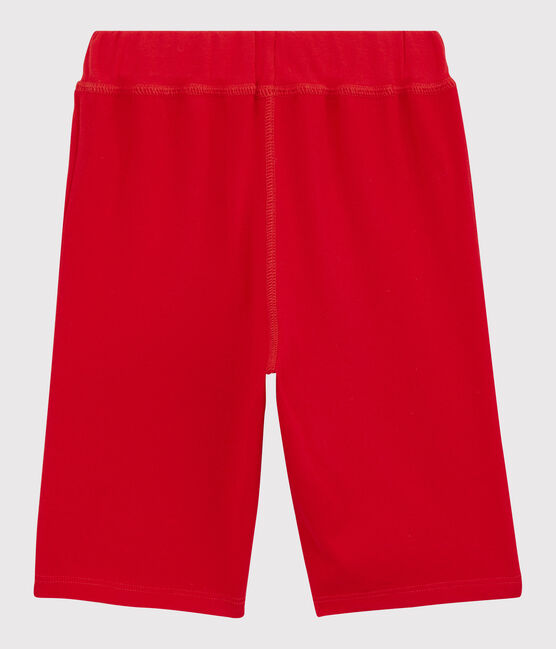 Boys' Cotton Bermuda Shorts PEPS red