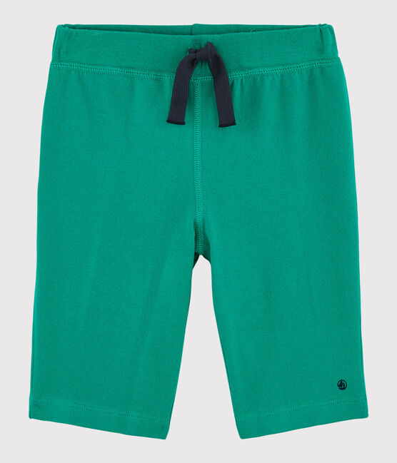 Boys' Jersey Bermuda Shorts GAZON green