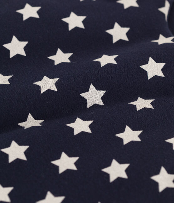 Starry cotton TOG 2-rated sleeping bag SMOKING blue/MARSHMALLOW white